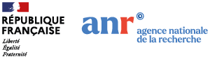 Logos ANR et République Française